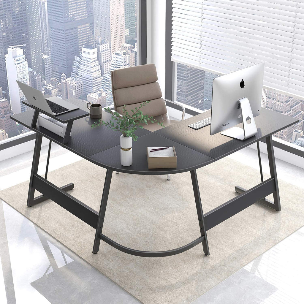 NEWTURN L-SHAPED DESK COMPUTER CORNER DESK, image size:1024x1024